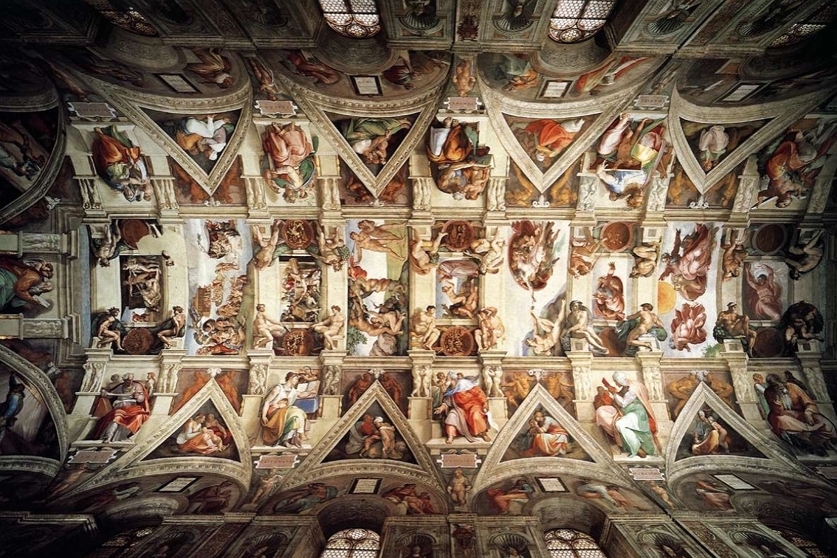 Michelangelo S Sistine Chapel Ceiling Sya Art History