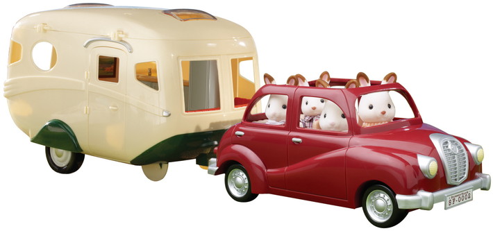 sylvanians caravan