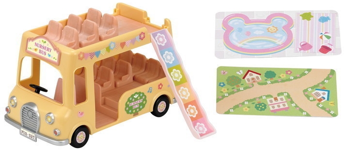 sylvanian families double decker bus