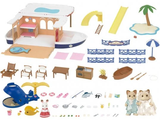 sylvanian families seaside cruiser smyths