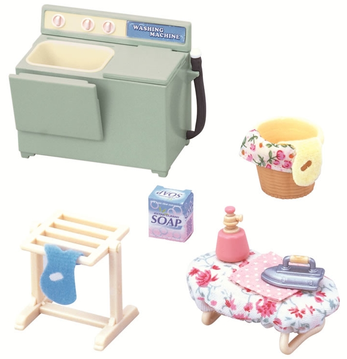 sylvanian families washing machine set