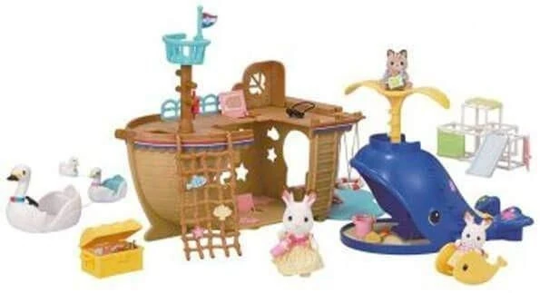sylvanian families pirate ship