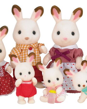 sylvanian families chocolate rabbit