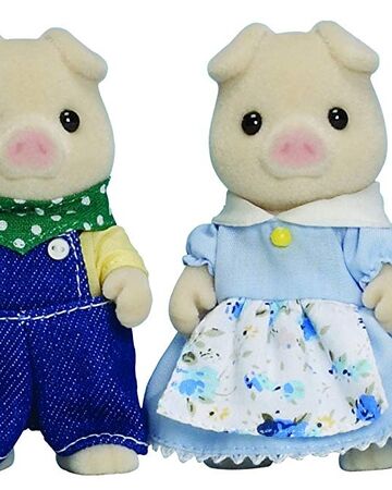 sylvanian families pig family