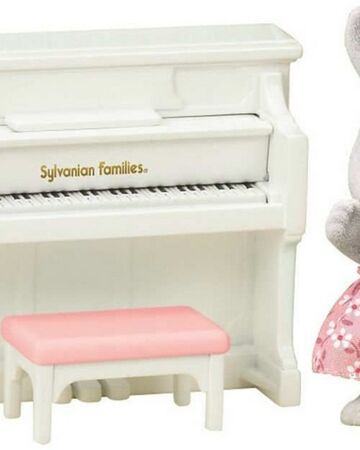 sylvanian families piano set