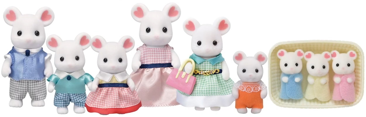 sylvanian families mouse family