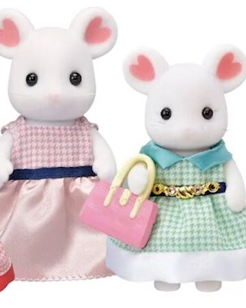 sylvanian families marshmallow mouse