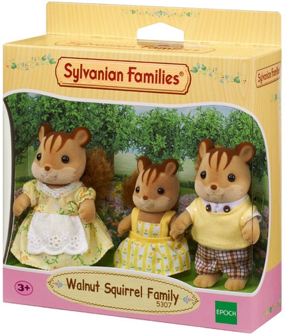 sylvanian families squirrel set