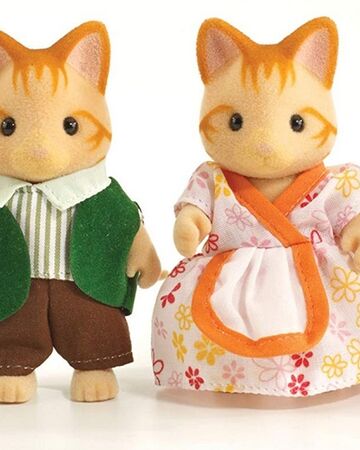 Ginger Cat Family Sylvanian Families Wiki Fandom