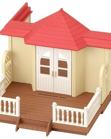 sylvanian families conservatory set