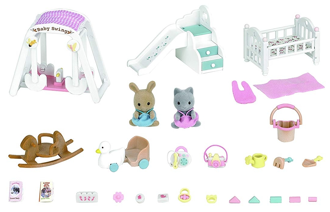 sylvanian families baby room