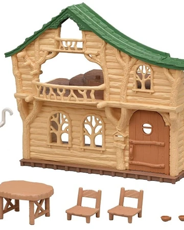 sylvanian families lakeside lodge