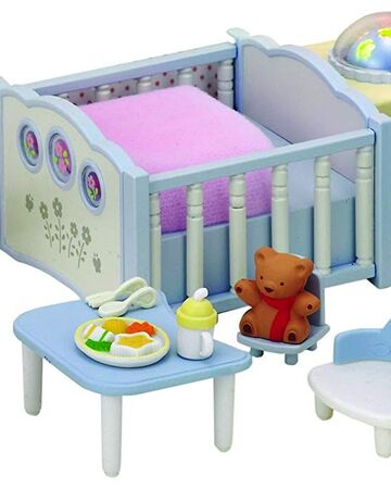 sylvanian families baby nursery