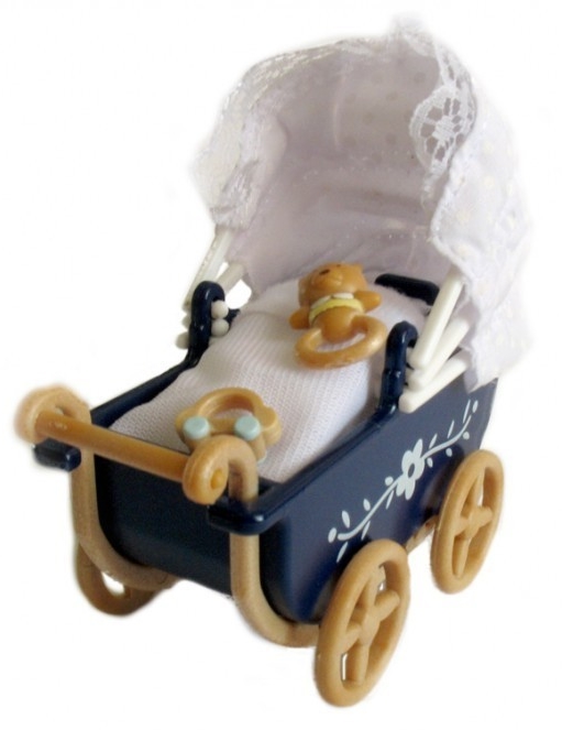 sylvanian families baby pram