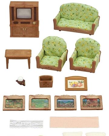 Living Room Tv Set Sylvanian Families Wiki Fandom