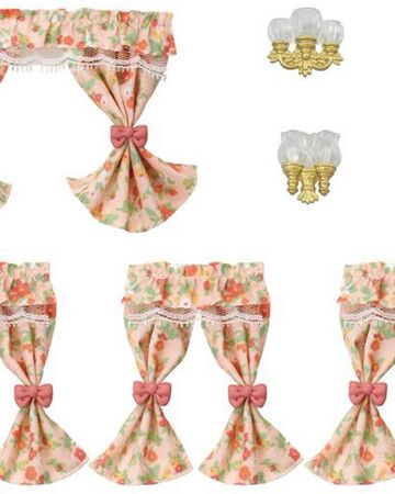 sylvanian families curtains
