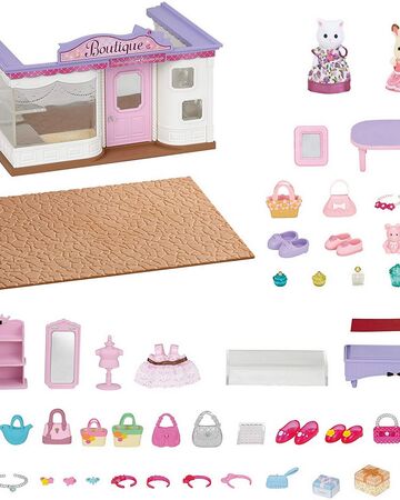 sylvanian families boutique gift set