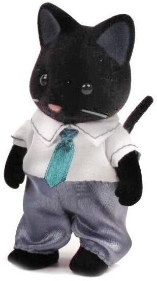 sylvanian families tuxedo cat