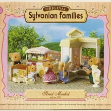 sylvanian families waffle crepe house
