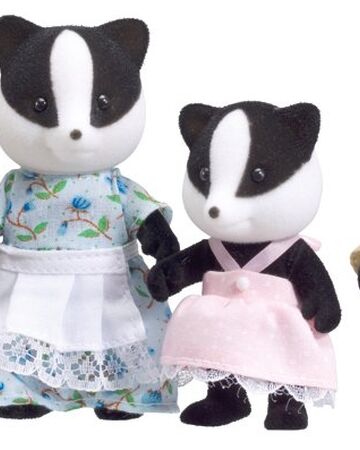 sylvanian families badger family