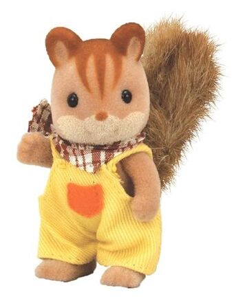 sylvanian families squirrel set