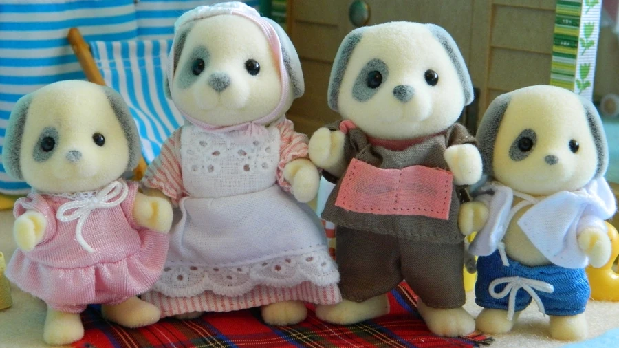Dog Family (Patches) Sylvanian Families Wiki Fandom