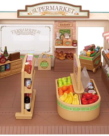 sylvanians supermarket