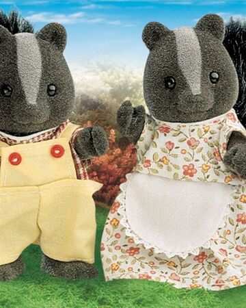 sylvanian families mole family