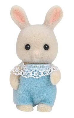 sylvanian families periwinkle rabbit family