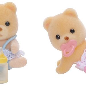 sylvanian families elephant twin babies