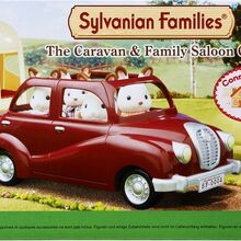 sylvanian families family saloon car