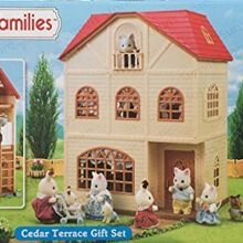 sylvanian families cedar terrace gift set