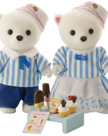 sylvanian families ice cream van