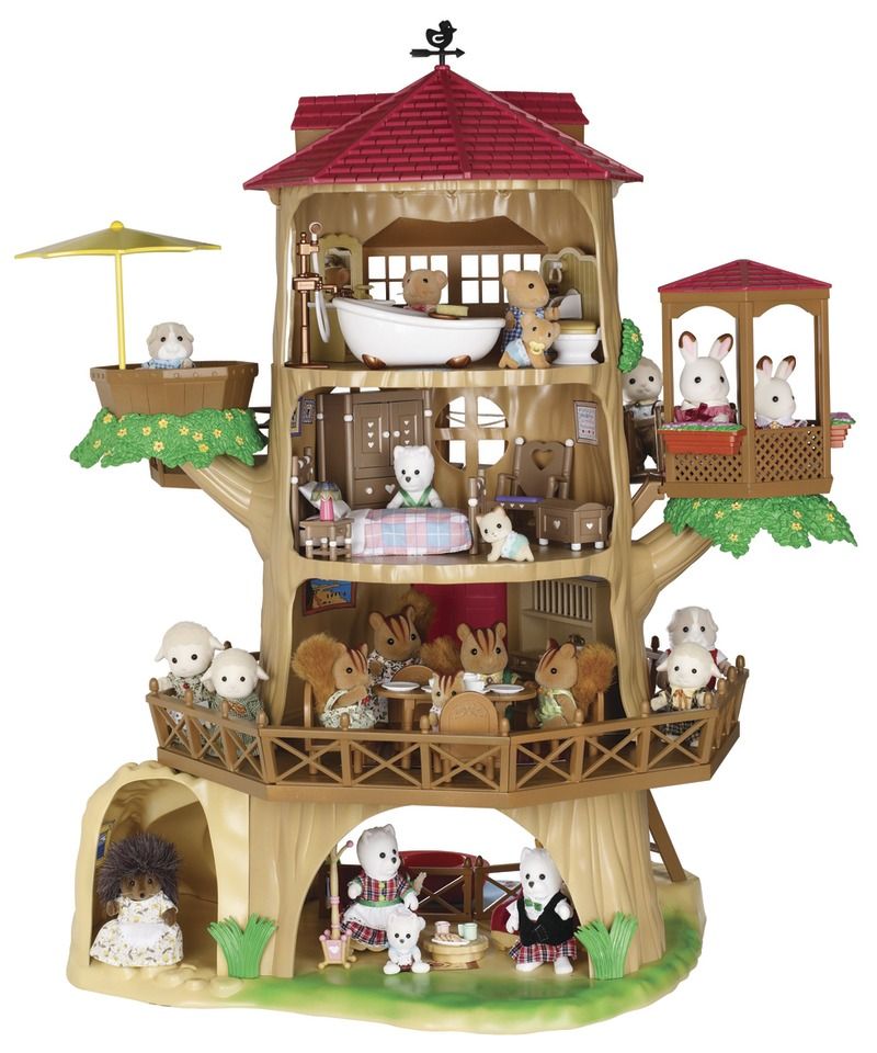 sylvanian tree house