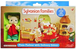 sylvanian families pizza delivery