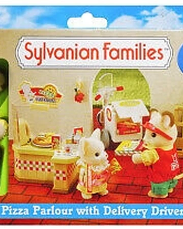 sylvanian families pizza delivery