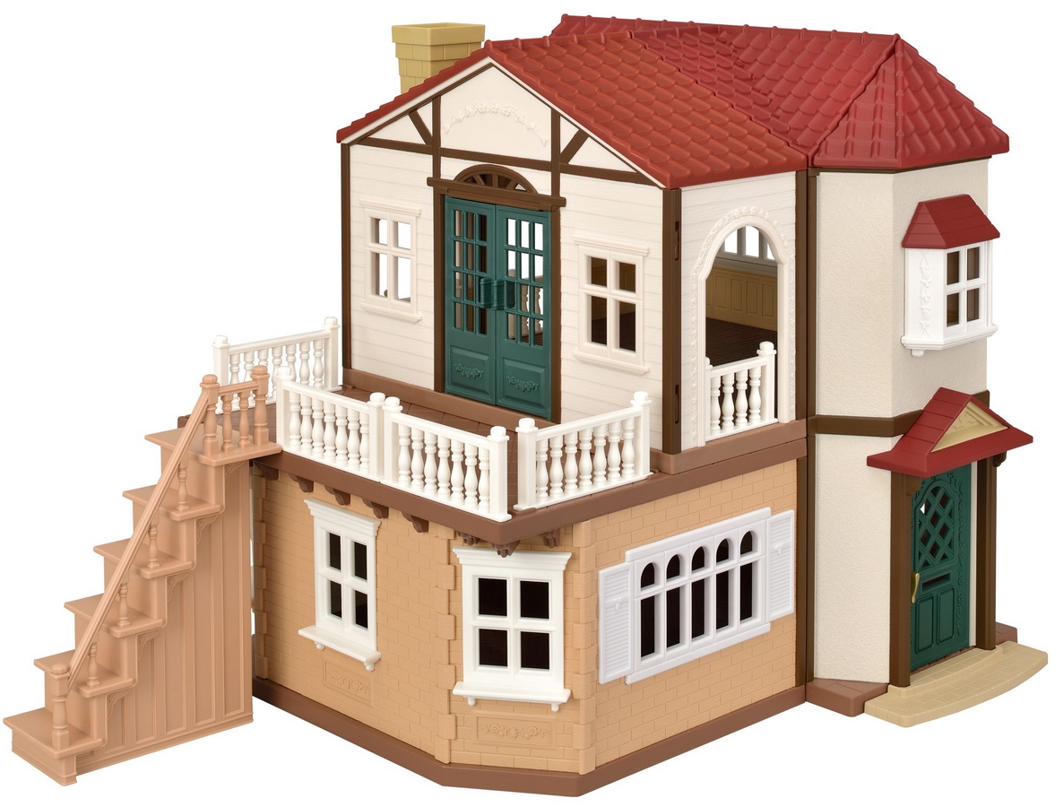 Classic Colour Red Roof Country Home Sylvanian Families Wiki Fandom