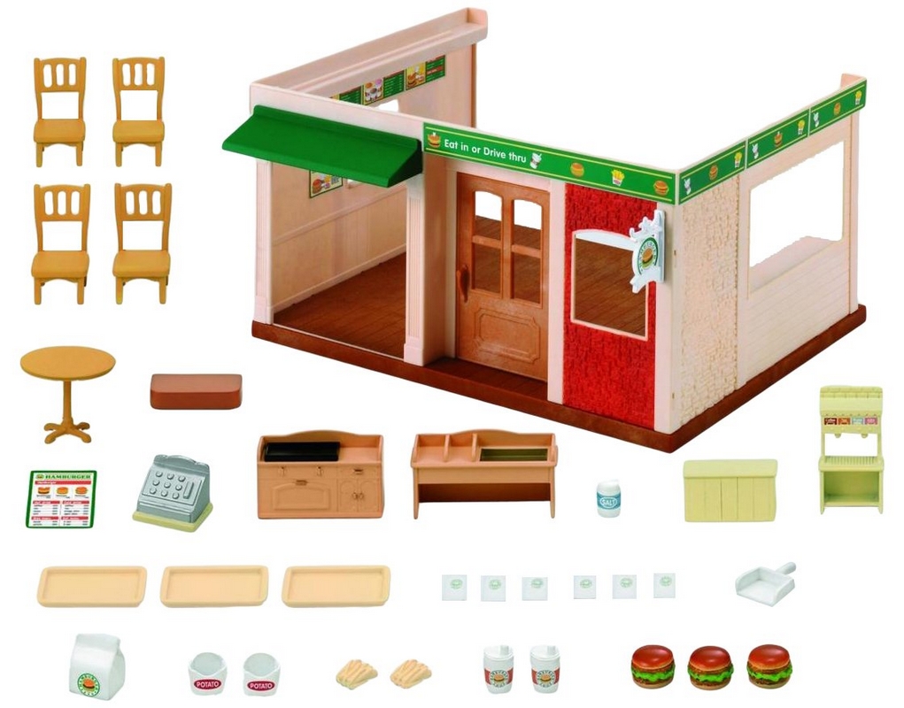 sylvanian families hamburger
