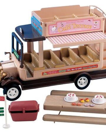 sylvanian families woodland bus