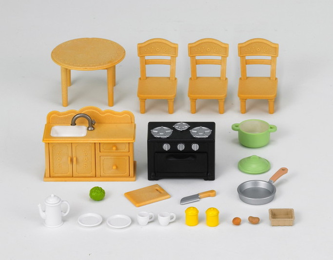 sylvanian families country kitchen