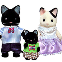 Tuxedo Cat Family Sylvanian Families Wiki Fandom