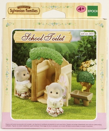 sylvanian families toilet