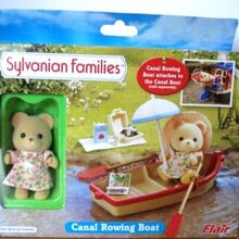 sylvanian families canal boat argos
