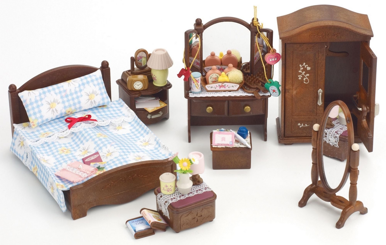 sylvanian families bedroom