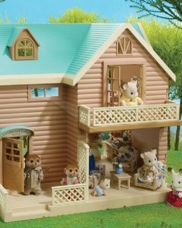 sylvanian larchwood lodge