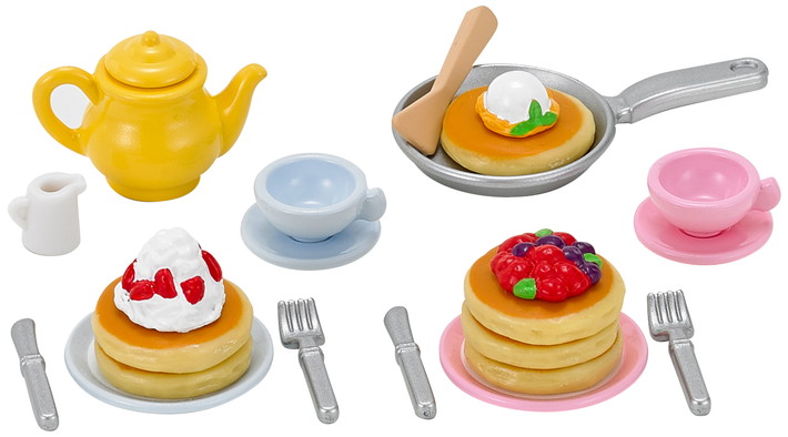 sylvanian families food set