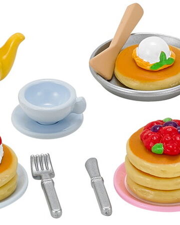 sylvanian families homemade pancake set