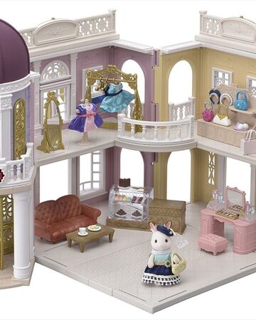 sylvanian families boutique fashion set