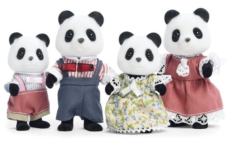 sylvanian families red panda family
