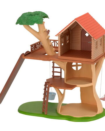 sylvanian treehouse gift set